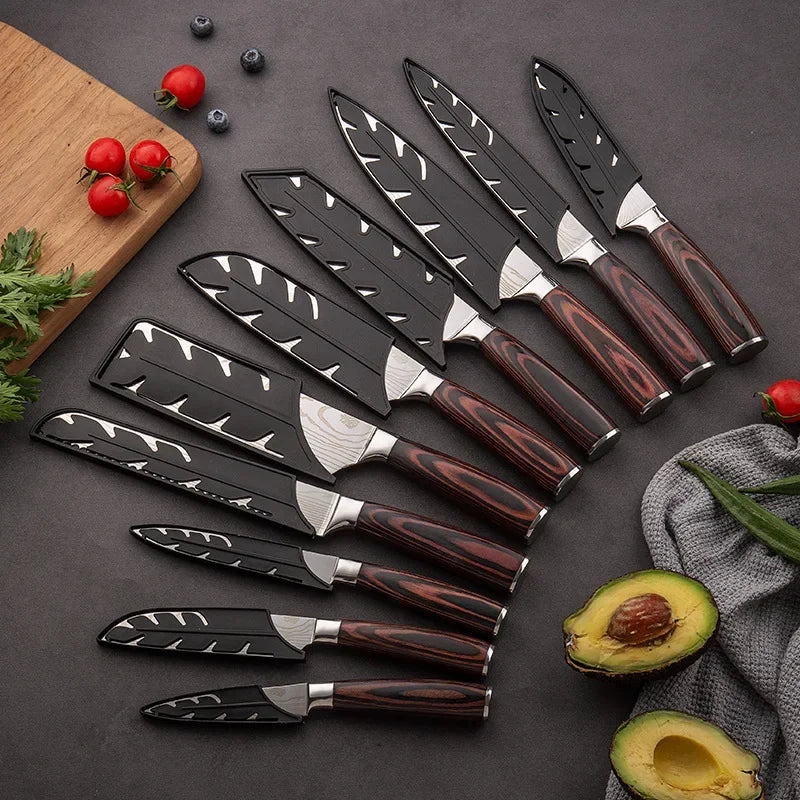 Juego de cuchillos de 8 piezas Master Chef japonés REYPO™