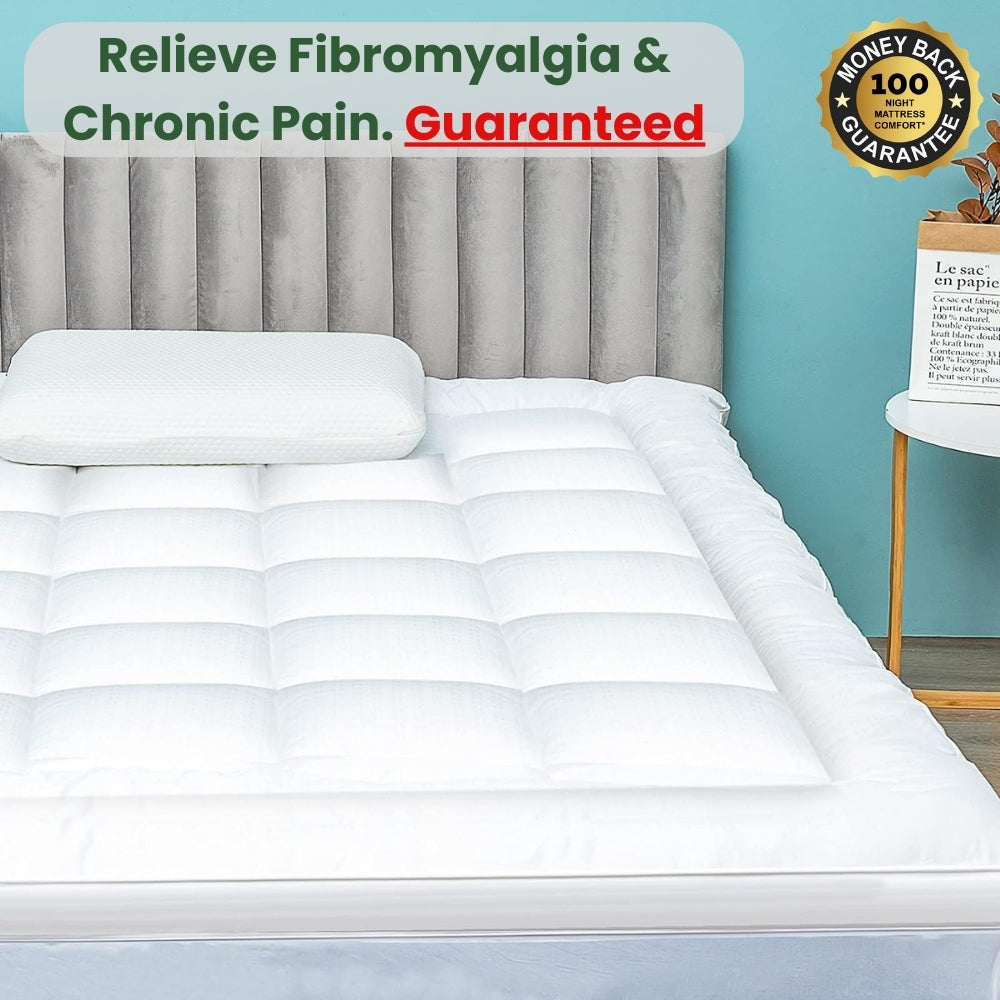 LucidBed™ Mattress Topper Fibromyalgia Relief Home Garden Trends