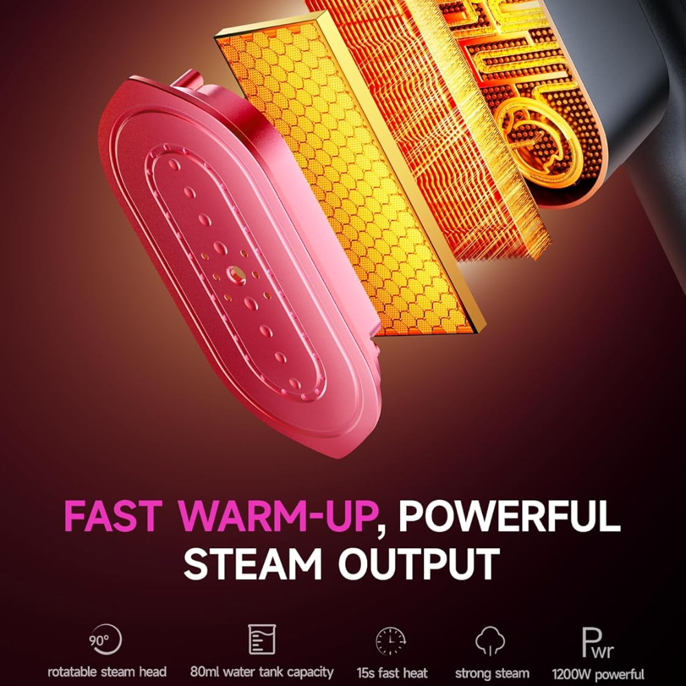 SteamPro - Vaporizador Portátil de Ropa