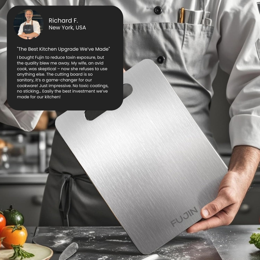 Fujin™ Pure Titanium Cutting Board - V2