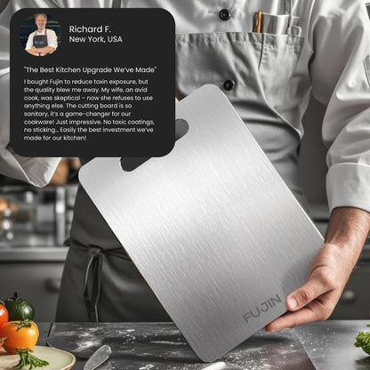 Fujin™ Pure Titanium Cutting Board - V2
