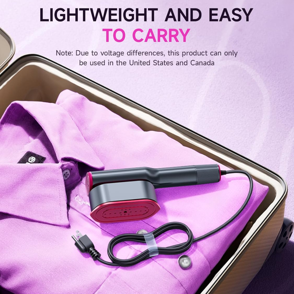 SteamPro - Vaporizador Portátil de Ropa