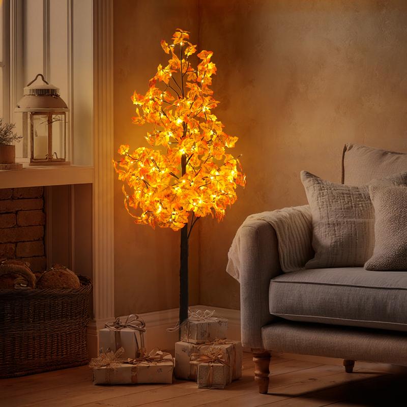 AutumnGlow Maple Tree 6FT with LED Lights - Image 1