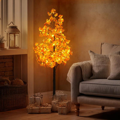 AutumnGlow Maple Tree 6FT with LED Lights - Image 1