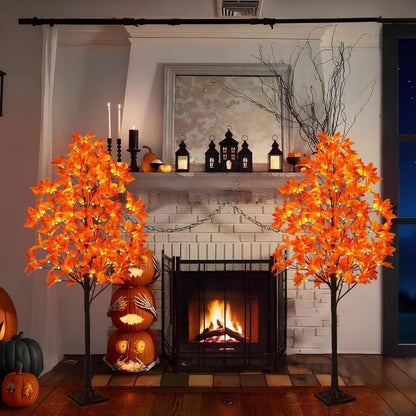AutumnGlow Maple Tree 6FT with LED Lights - Image 5