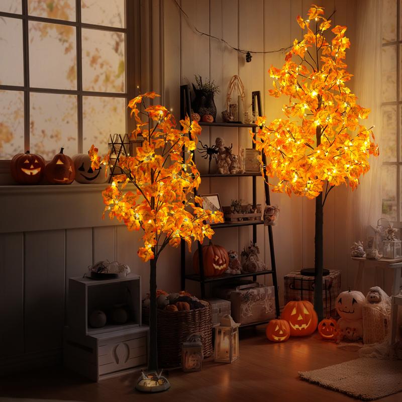AutumnGlow Maple Tree 6FT with LED Lights - Image 8