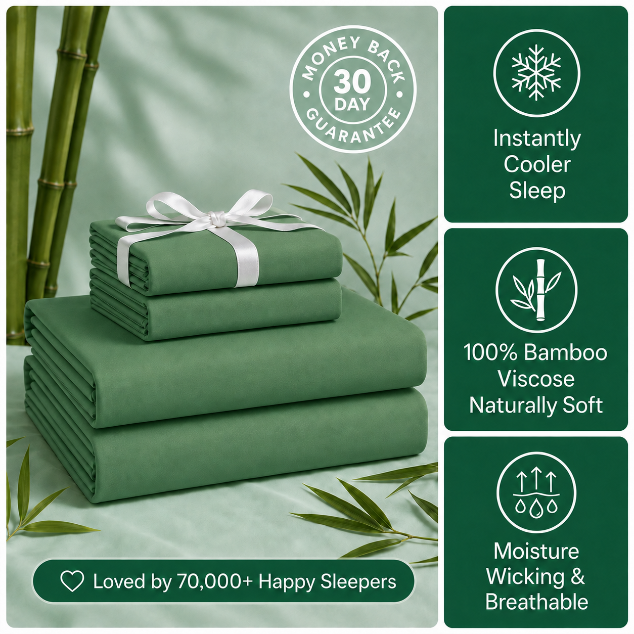 Royal Cooling Bamboo Sheet Set