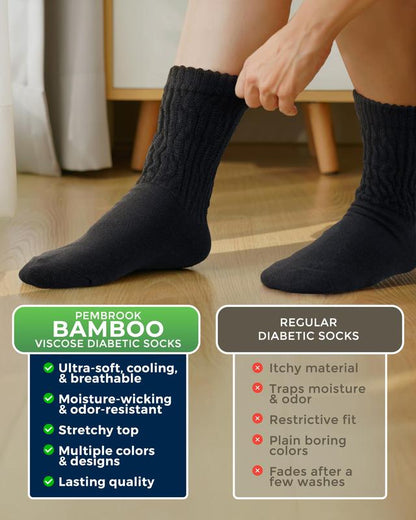 HappyFeet™ Bamboo Compression Socks