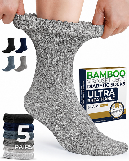 HappyFeet™ Bamboo Compression Socks