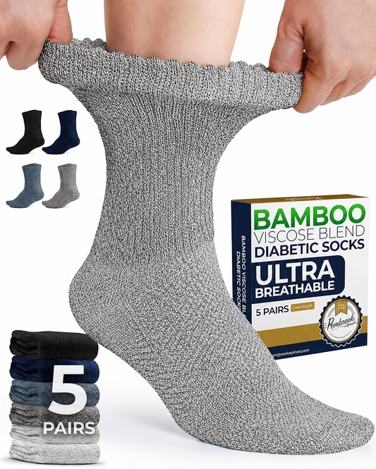 HappyFeet™ Bamboo Compression Socks