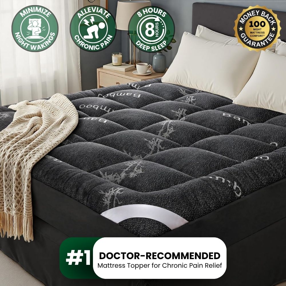 OrthoBed™ Bamboo Mattress Topper - UK
