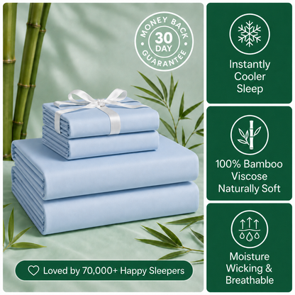 Royal Cooling Bamboo Sheet Set