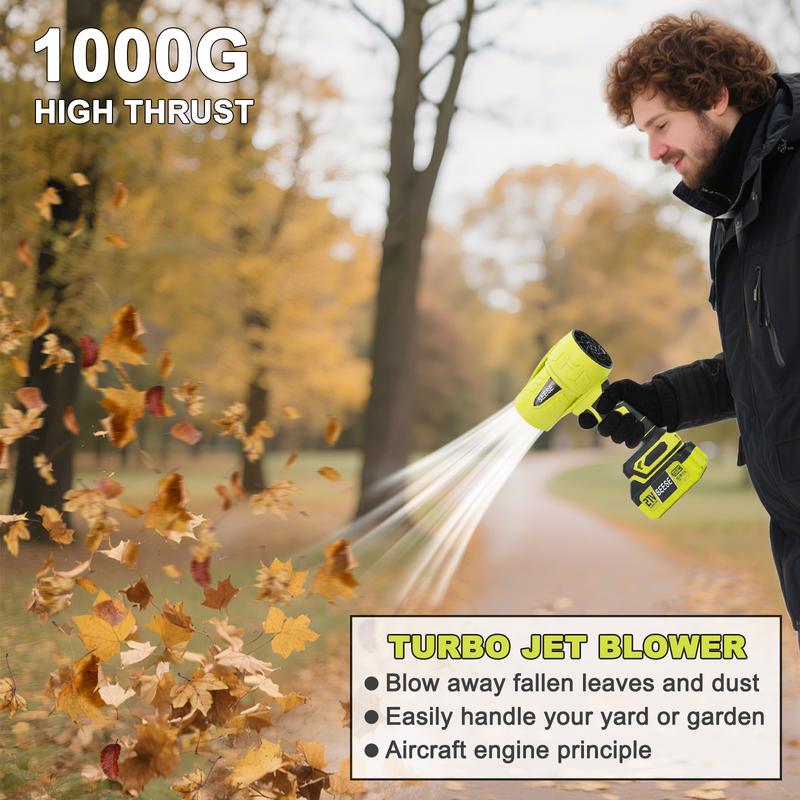 Soplador de hojas Turbo Jet Fan 2.0