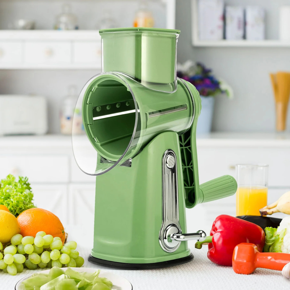 GrateMate™ - 5 in 1 Rotary Slicer