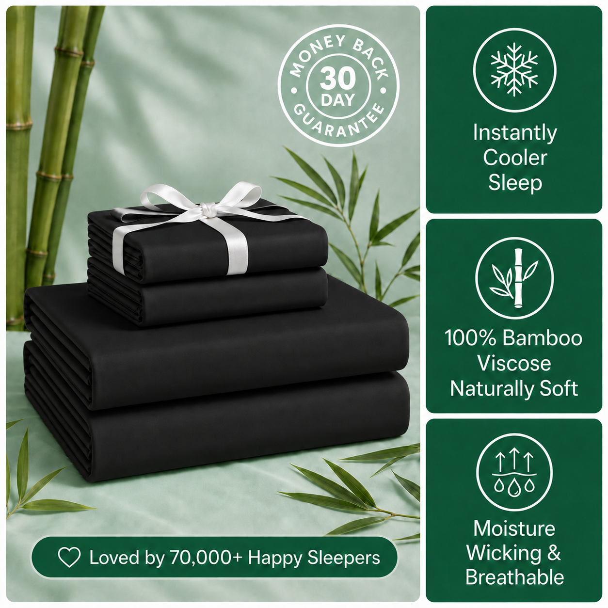 Royal Cooling Bamboo Sheet Set