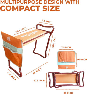 Orange Multifunctional Kneeler & Seat
