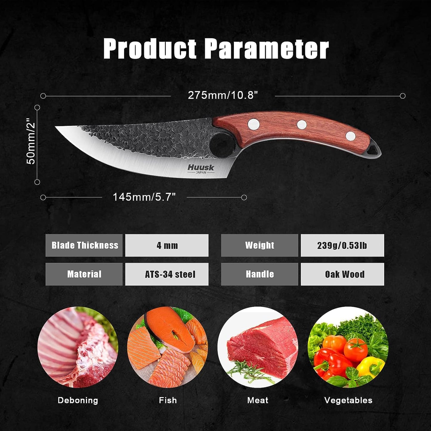 Cuchillo de Cocina Japonés Kensei