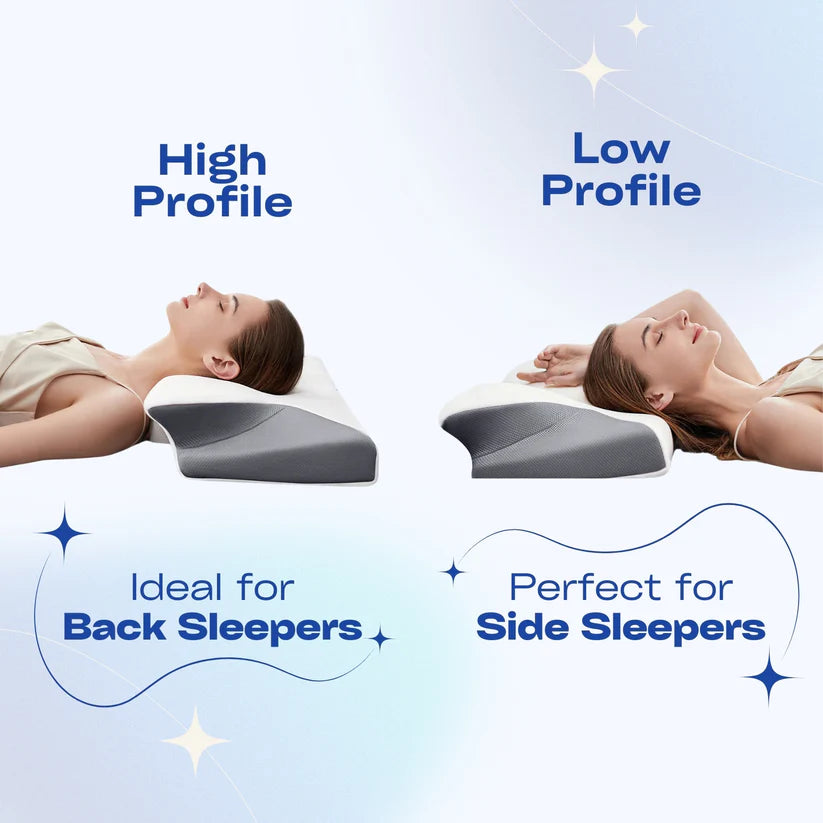 OrthoSleep Memory Foam Neck Pillow