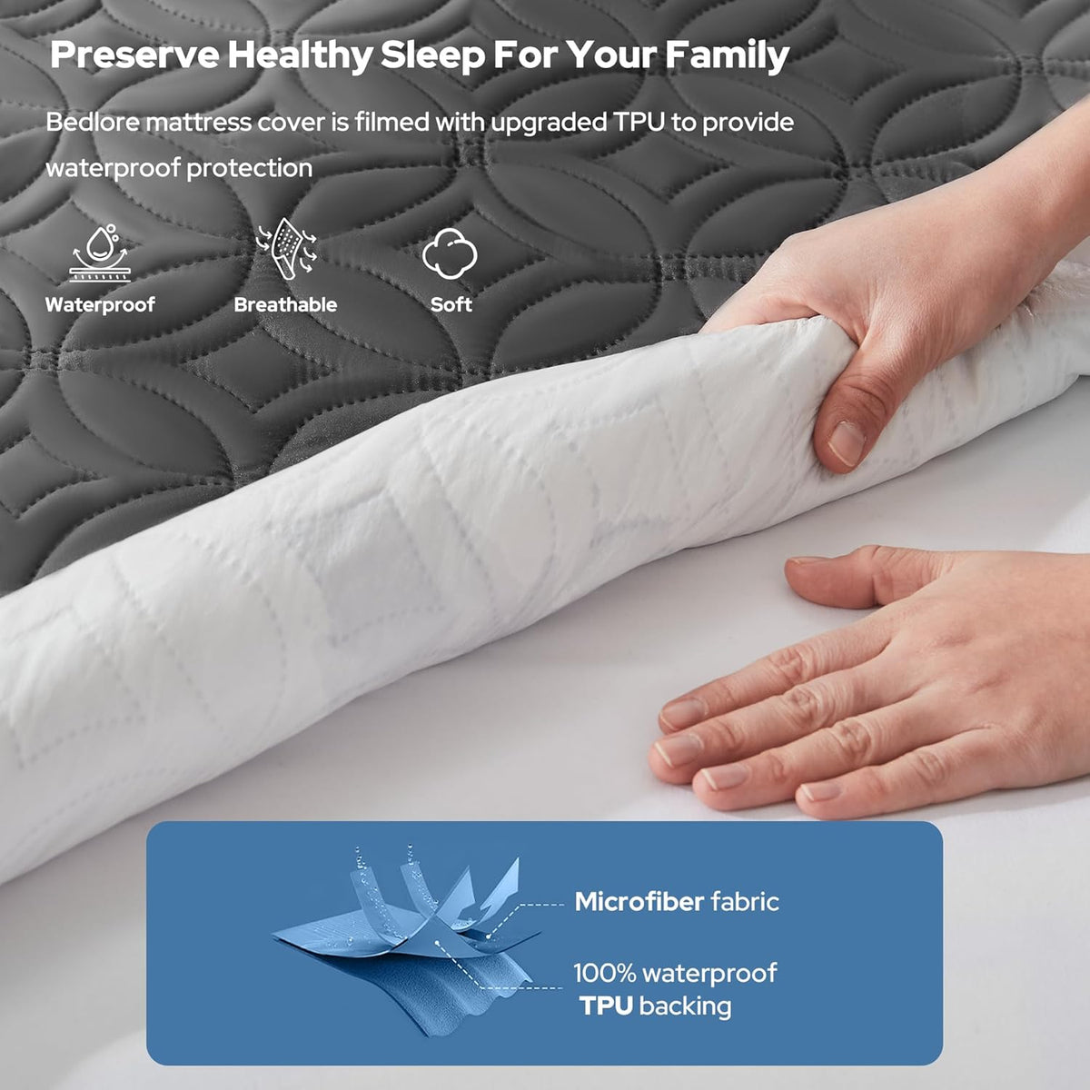 Protector de colchón impermeable BedArmor™