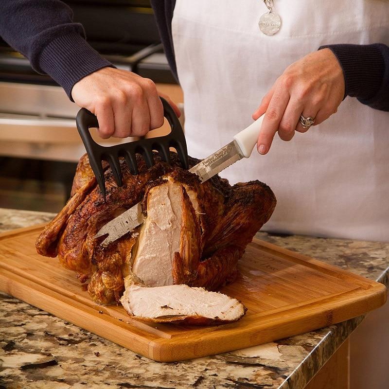 Meat Claws for Shredding Pulled Pork Chicken Turkey Beef- Handling Carving  Food Meat Shredder for BBQ