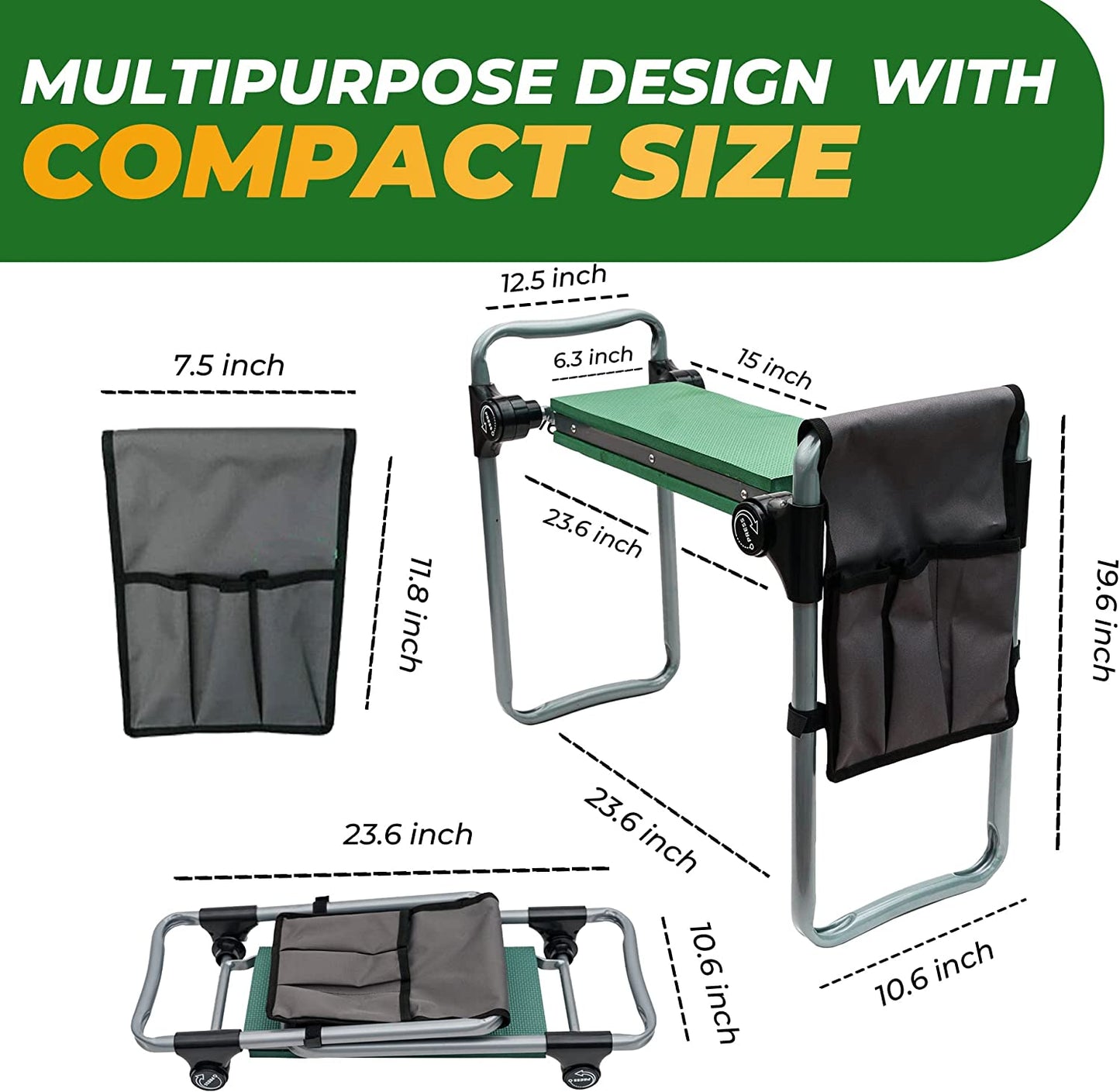 Rodilla y asiento multifuncional Pro ACTUALIZADO (edición limitada) 