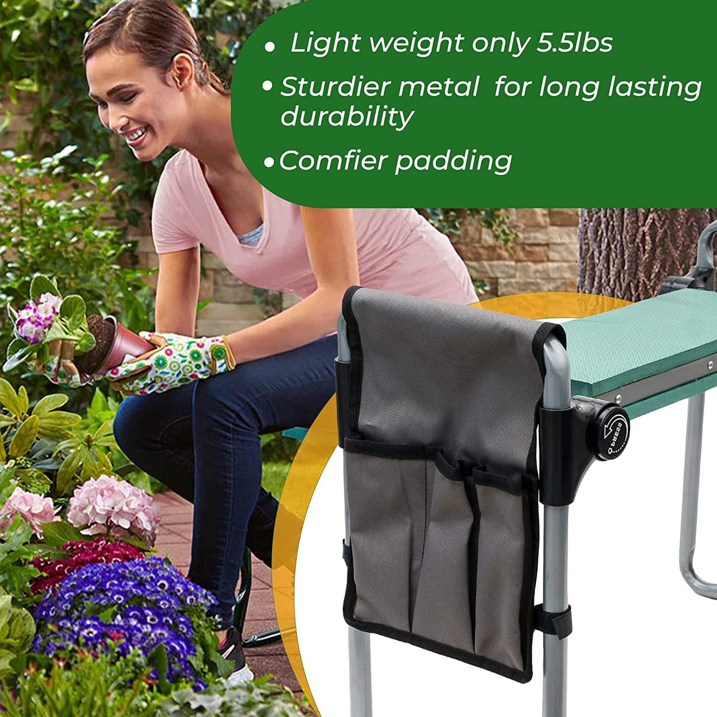 Rodilla y asiento multifuncional Pro ACTUALIZADO (edición limitada) 