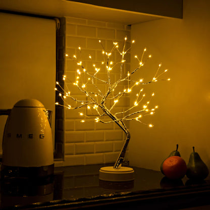 Luz Bonsái Del Árbol De La Vida