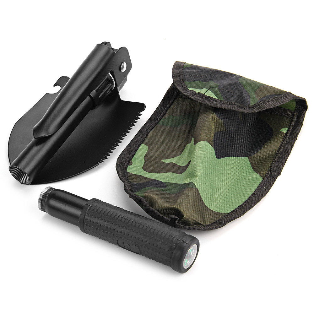 Mini Portable 3 in 1 Shovel Spade Pickaxe Tool