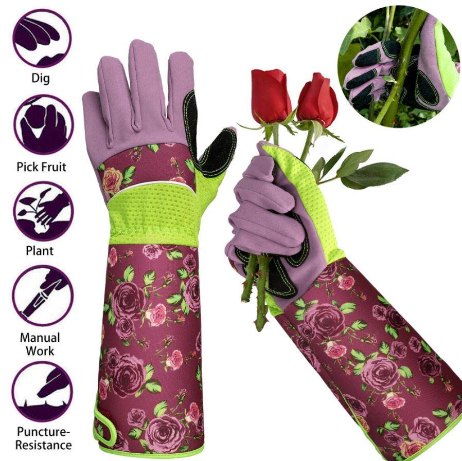 Poda de rosas - Guantes largos a prueba de espinas
