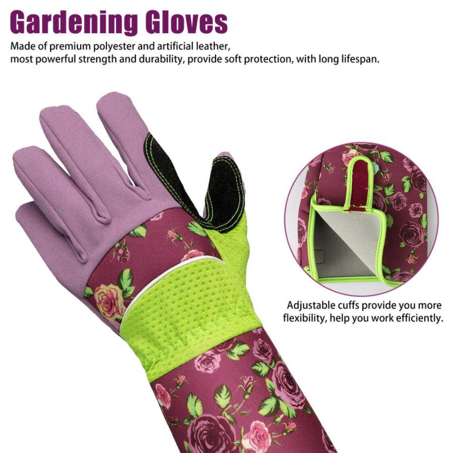 Poda de rosas - Guantes largos a prueba de espinas