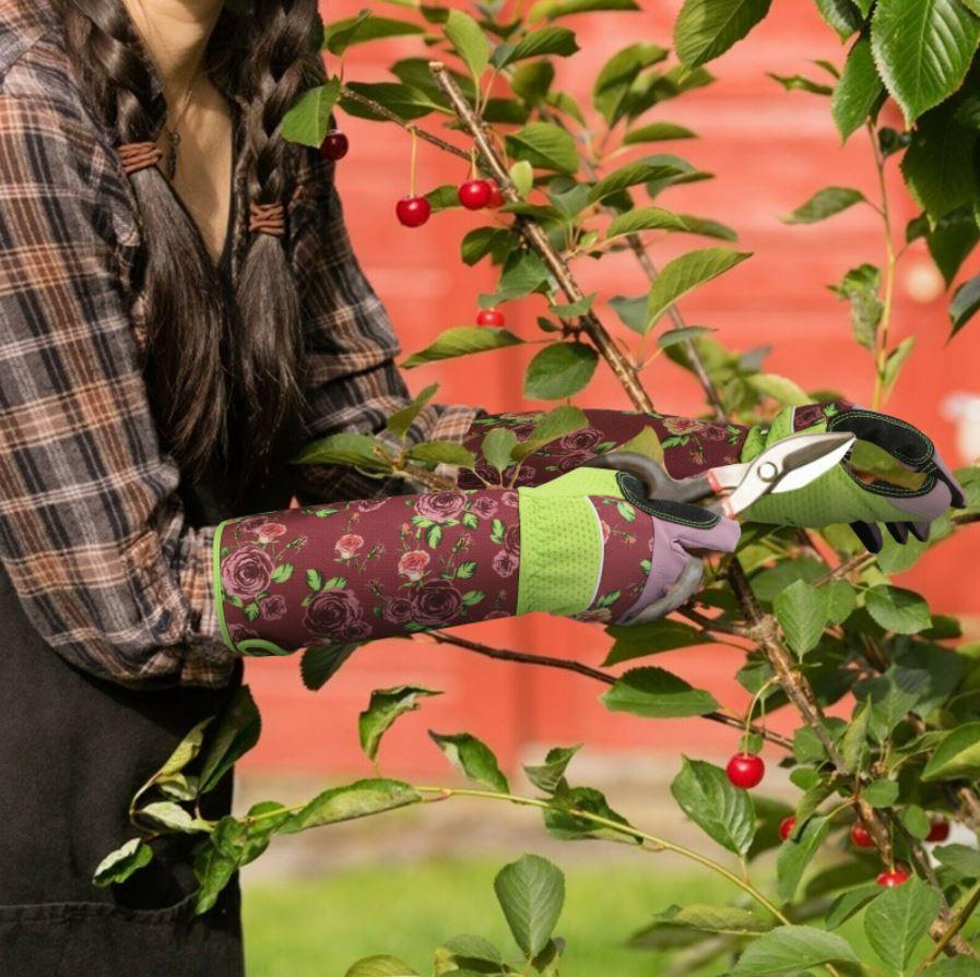 Poda de rosas - Guantes largos a prueba de espinas