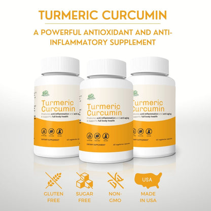 Complejo de curcumina y cúrcuma orgánica