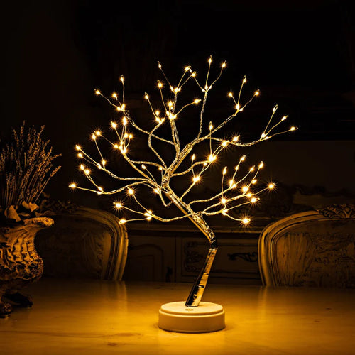 Luz Bonsái Del Árbol De La Vida