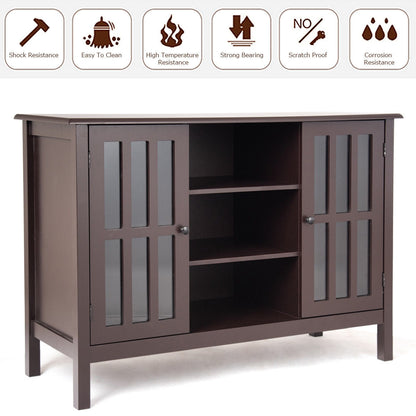 Mueble consola de madera para TV de 45"