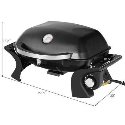 Parrilla de barbacoa de mesa portátil al aire libre
