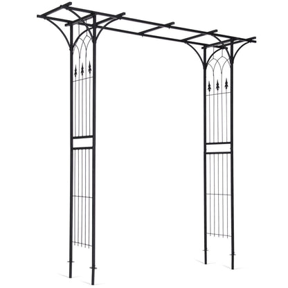 Pérgola Arco Jardín Boda Rosa Arco