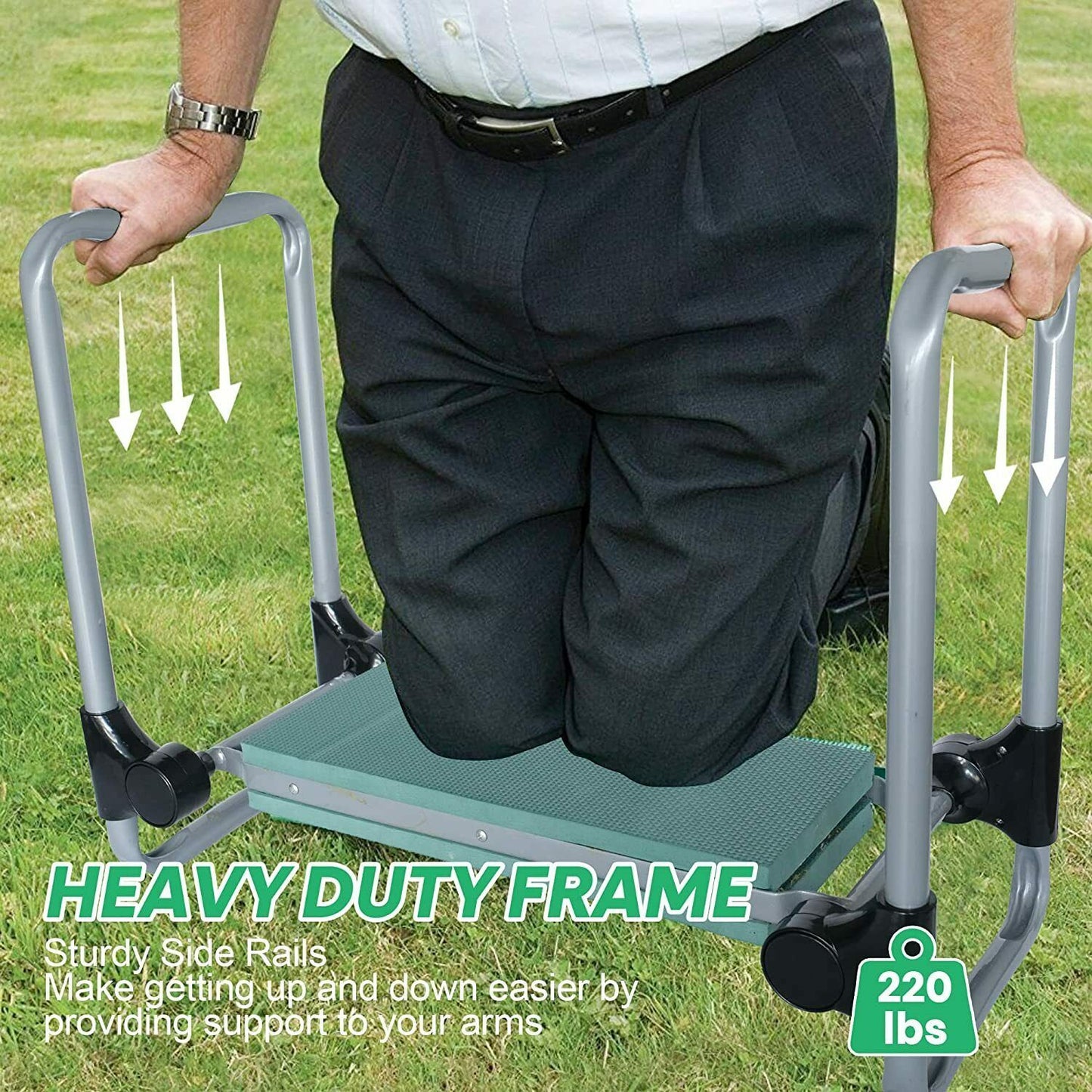 Rodilla y asiento de jardín multifuncional premium (edición limitada) 