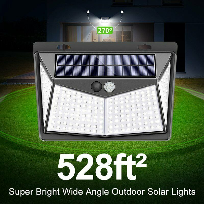 Luz con sensor de movimiento ultrasolar 