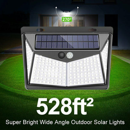 Luz con sensor de movimiento ultrasolar 