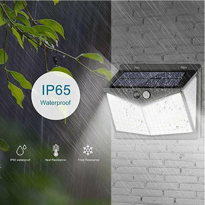 Luz con sensor de movimiento ultrasolar 
