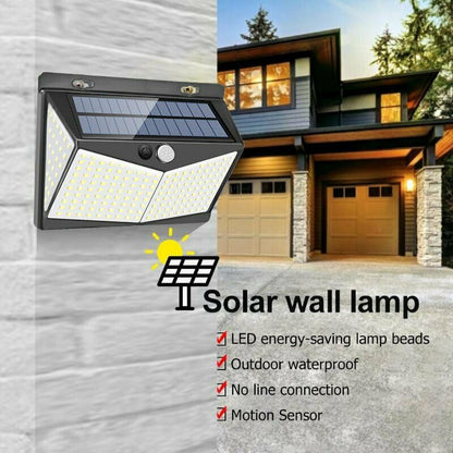 Luz con sensor de movimiento ultrasolar 